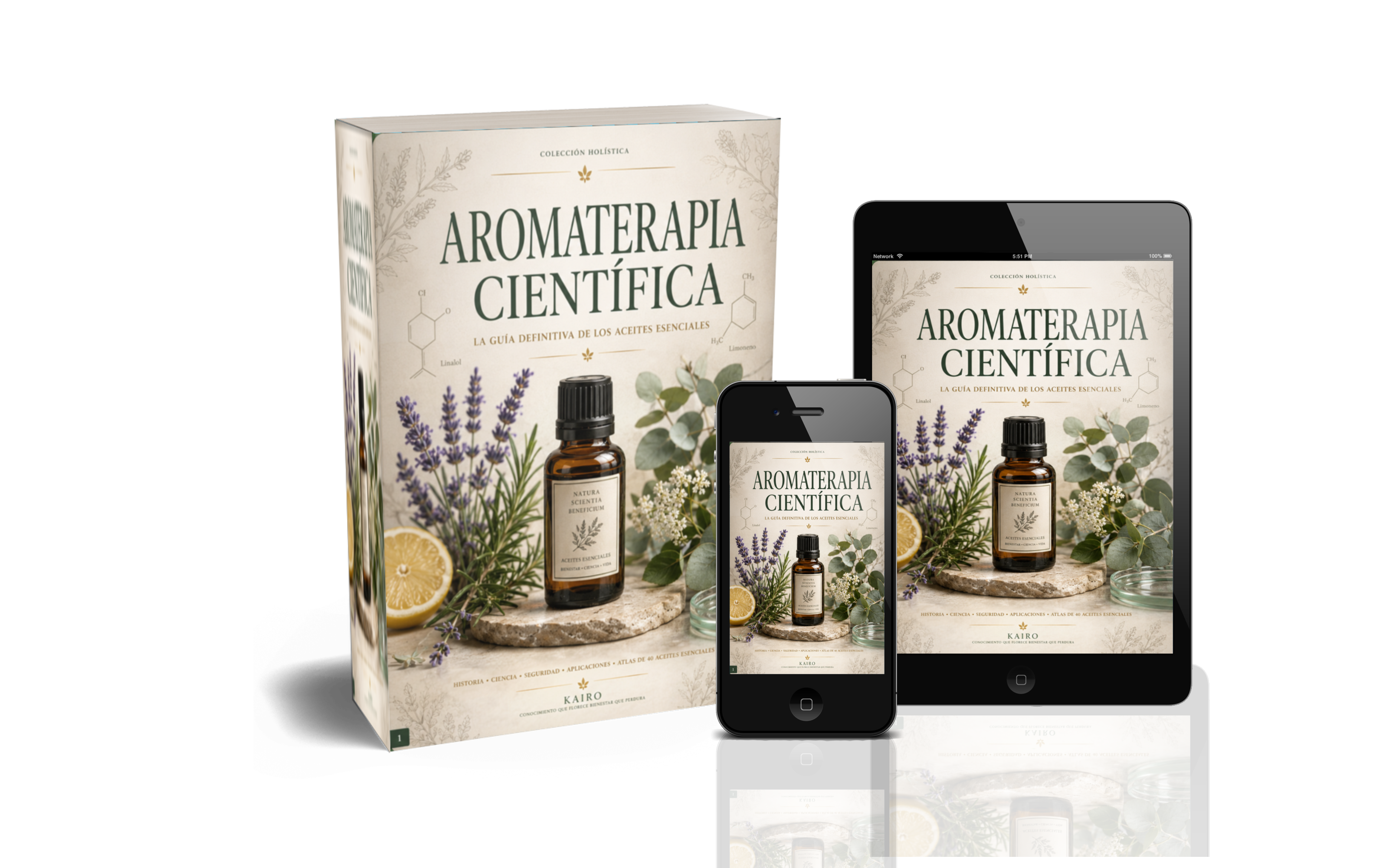 Aromaterapia  Cientifica - La Guía Definitiva de los Aceites Esenciales